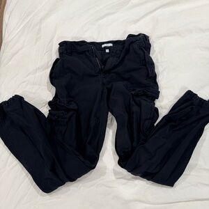 TNA Midnight Black Cargo Pants